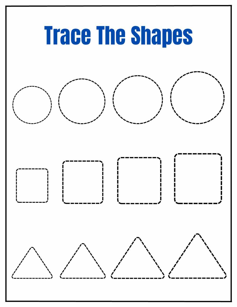 Trace the SHAPES (1)